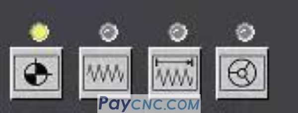 Cnc Large Button Buttons on CNC control panel