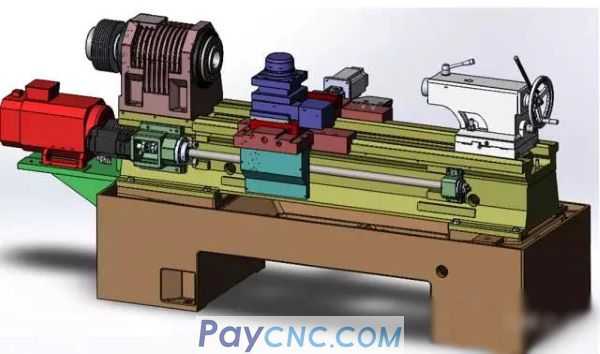 lathe machine internal parts