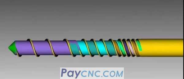 How to program Variable pitch thread