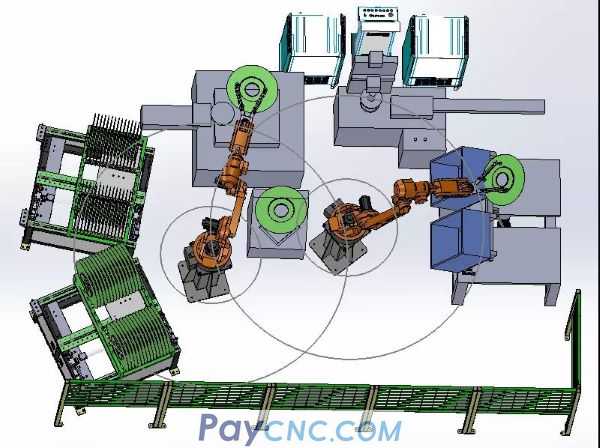 RB20 Robot Loading and Unloading
